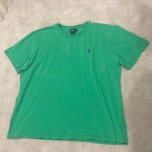 Polo by RL crew cut short sleeve tee, green!